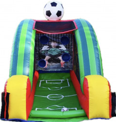 Inflatable soccer challenge